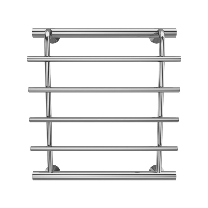 Изображение товара Полотенцесушитель водяной Terminus Каскад 4620768885556, П4 500х500, ширина 50 см, высота 50 см, боковое подключение 50 см, хром