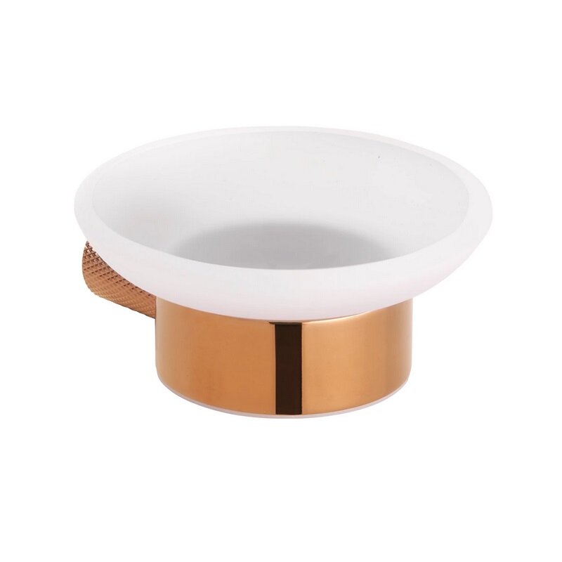 Изображение товара Мыльница Bemeta Glacera 175108040, цвет держателя полированная медь