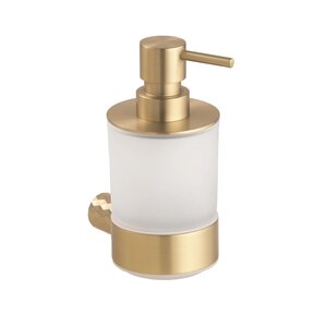 Изображение товара Дозатор жидкого мыла Bemeta Zyra 174109010 матовое золото/шампань