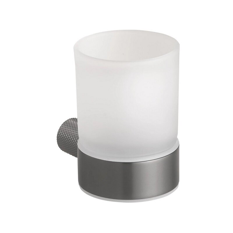 Изображение товара Стакан Bemeta Grino 173110010 графит матовый для ванной