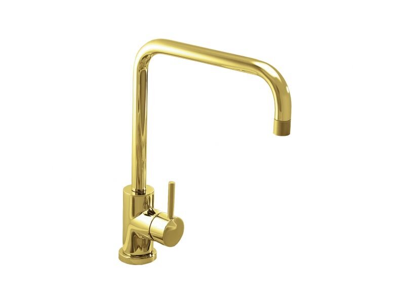 Изображение товара Смеситель Alveus Oz Monarch 1134858, для кухонной мойки, золото PVD