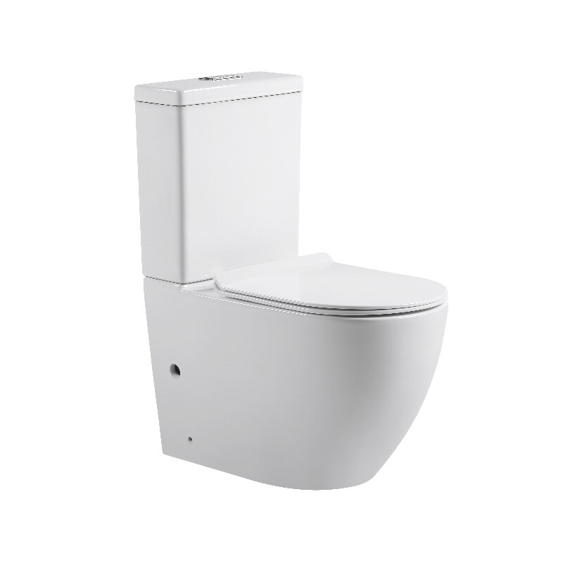 Изображение товара Унитаз-компакт BeWash Lusso безободковый с торнадо 41 см белый