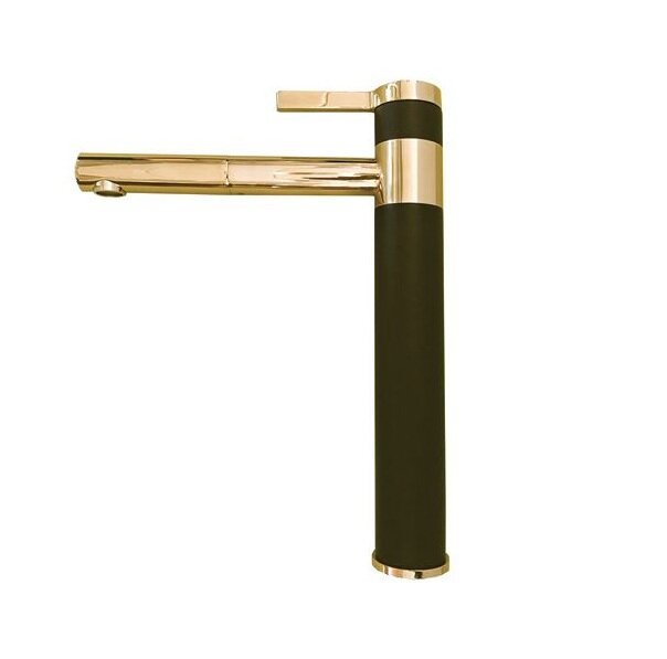 Изображение товара Смеситель для кухни Alveus Zina Monarch 1136511 с PVD покрытием, бронза/черный матовый