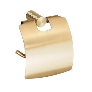 Изображение товара Держатель туалетной бумаги Bemeta Zyra 174112012, матовое золото/шампань