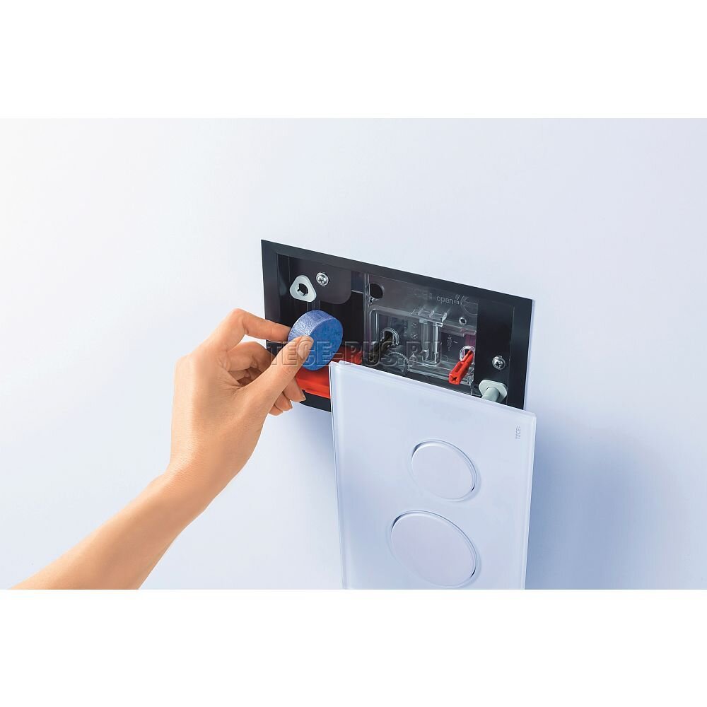 Изображение товара Крышка с контейнером для гигиенических таблеток TECE TECEprofil 9240950 хром Германия