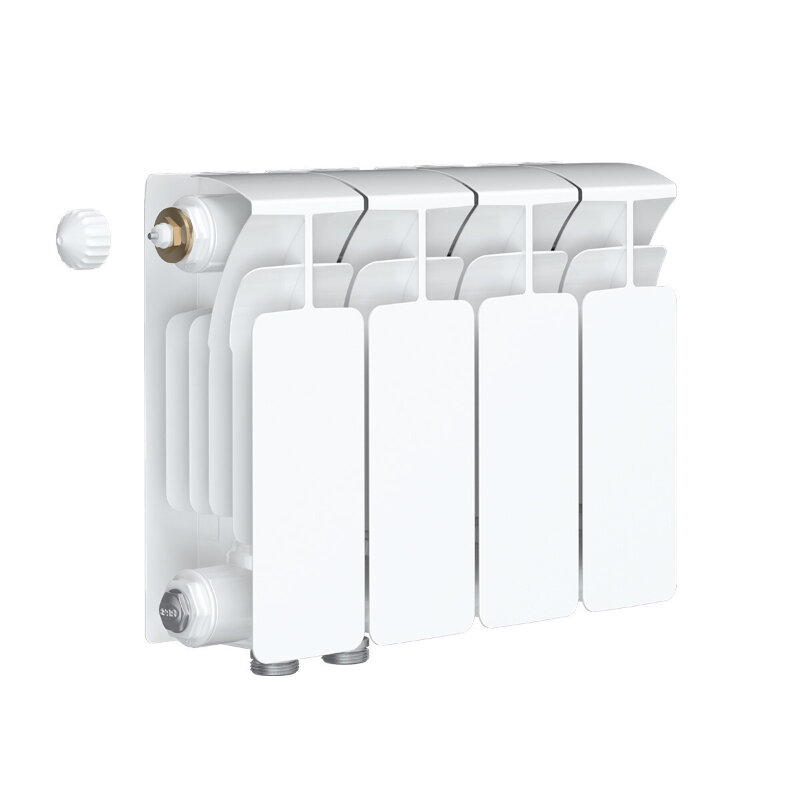 Изображение товара Радиатор биметаллический Rifar Base Ventil 200 R-BA-200-04-VL 4 секции белый