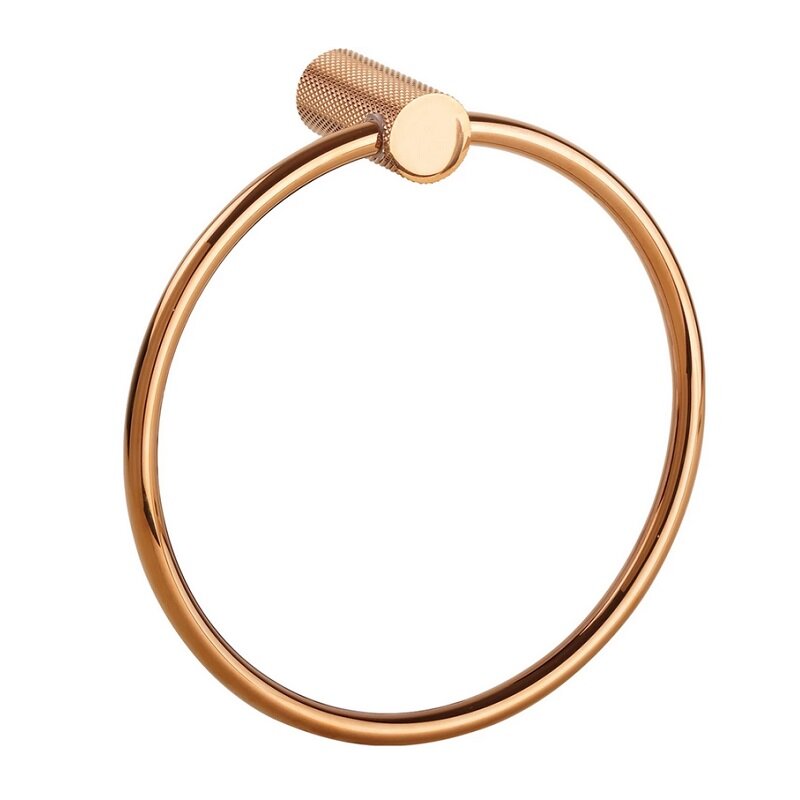 Изображение товара Полотенцедержатель Bemeta Glacera 20 см медь настенный нержавеющая сталь латунь