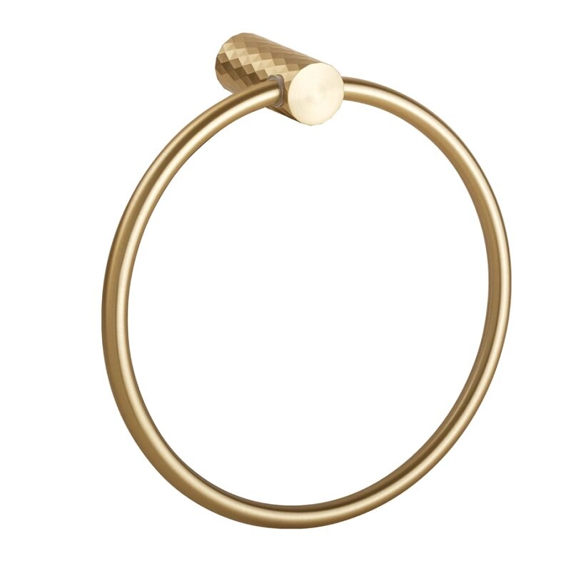 Изображение товара Полотенцедержатель Bemeta Zyra 174204060, 17.8 см, золото матовое/шампань