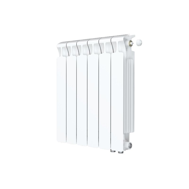 Изображение товара Радиатор биметаллический Rifar Monolit Ventil 500, 6 секций, нижнее правое подключение