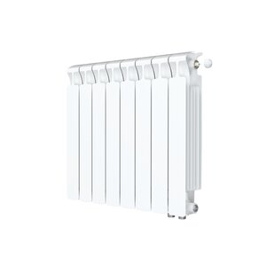 Изображение товара Радиатор биметаллический Rifar Monolit Ventil 500 R-MN-500-08-VR, 8 секций, нижнее правое подключение, цвет белый