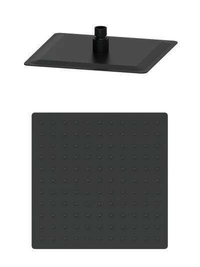Изображение товара Верхний душ Wonzon & Woghand WW-88DP02-MB, 30 х 30 см, черный матовый