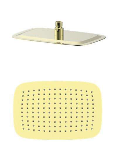 Изображение товара Верхний душ Wonzon & Woghand WW-88DP03-BG 30x20 см золото брашированное
