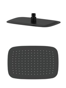 Изображение товара Верхний душ Wonzon & Woghand WW-88DP03-MB, 30 х 20 см, черный матовый