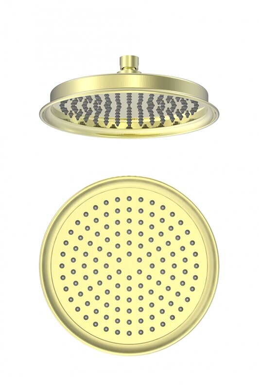Изображение товара Верхний душ Wonzon & Woghand WW-88DP05-BG, 22 см, золото брашированное PVD