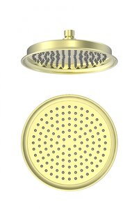 Изображение товара Верхний душ Wonzon & Woghand WW-88DP05-BG, 22 см, золото брашированное PVD