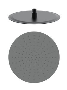Изображение товара Верхний душ Wonzon & Woghand WW-88DP04-BGM 30 см темный графит