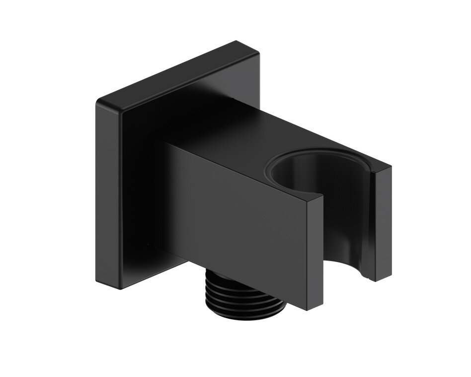 Изображение товара Шланговое подключение Wonzon & Woghand WW-HZ2312-MB, с держателем, цвет черный матовый