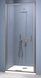 Изображение товара Душевая дверь RGW SV-05-2Gr 900, 703205209-110, 90 см, стекло прозрачное, профиль оружейная сталь