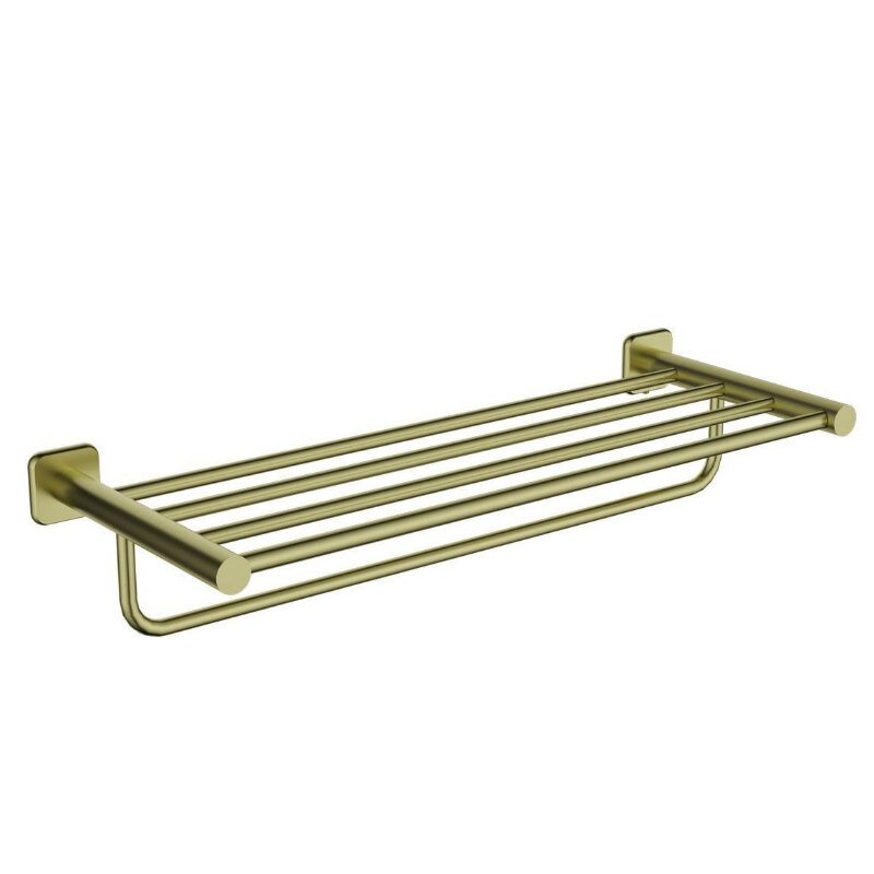 Изображение товара Полка для полотенец Wonzon & Woghand WW-V1901-BG, 60 см, PVD-покрытие, цвет золото брашированное Изображение товара Полка для полотенец Wonzon & Woghand WW-V1901-BG, 60 см, PVD-покрытие, цвет золото брашированное