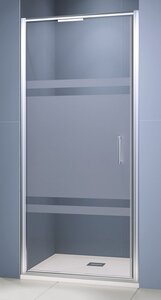 Изображение товара Душевая дверь RGW SV-05-2 1000, 703205210-201, 100 см, стекло матовая полоса, профиль хром