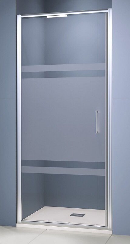Изображение товара Душевая дверь RGW SV-05-2 1000, 703205210-201, 100 см, стекло матовая полоса, профиль хром Изображение товара Душевая дверь RGW SV-05-2 1000, 703205210-201, 100 см, стекло матовая полоса, профиль хром