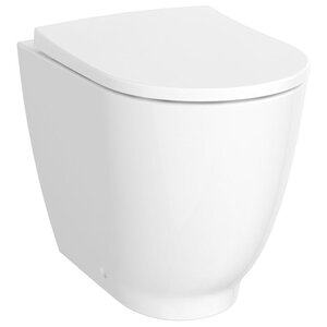 Изображение товара Приставной унитаз Geberit Acanto 500.602.01.2, безободковый, Alpine