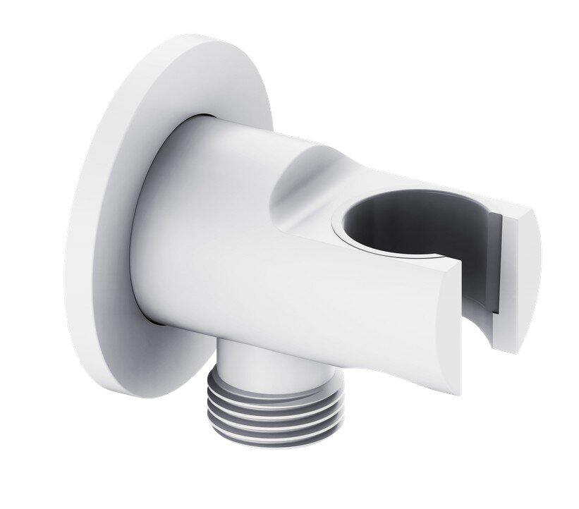 Изображение товара Шланговое подключение Wonzon & Woghand WW-HZ2319-MW, с держателем, цвет белый матовый