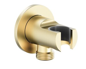 Изображение товара Шланговое подключение Wonzon & Woghand WW-HZ2319-BG, с держателем, золото брашированное PVD