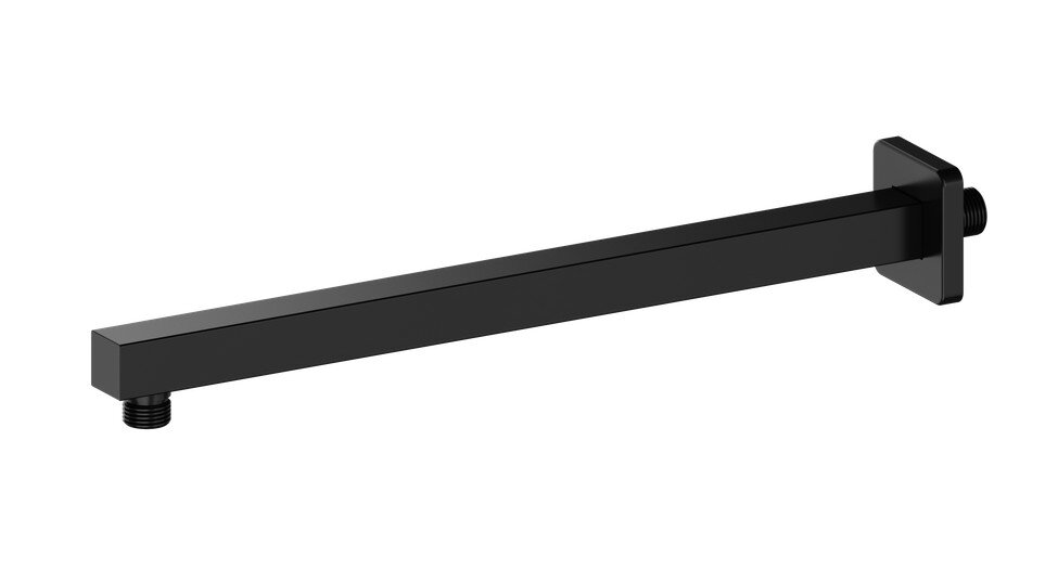 Изображение товара Держатель верхнего душа Wonzon & Woghand WW-SA10-40-MB, 40 см, черный матовый