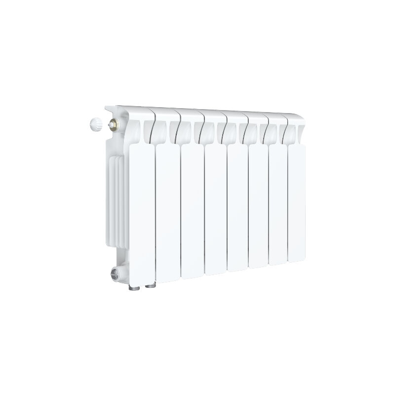 Изображение товара Радиатор биметаллический Rifar Monolit Ventil 300, 8 секций, белый, нижнее левое подключение