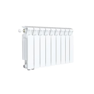 Изображение товара Радиатор биметаллический Rifar Monolit Ventil 350 R-MN-350-09-VL, 9 секций, нижнее левое подключение, цвет белый