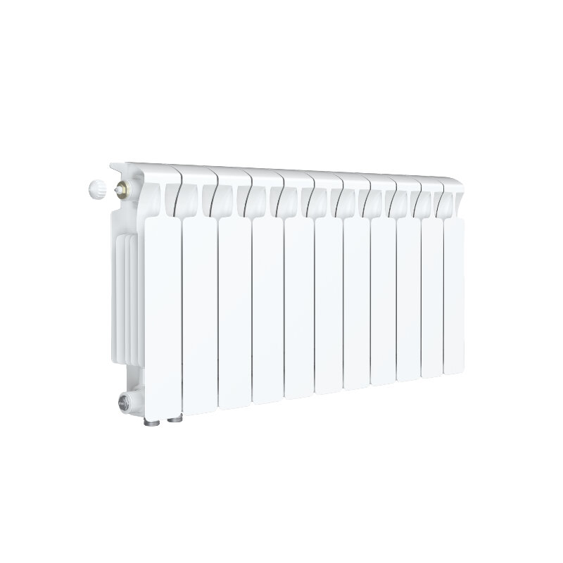 Изображение товара Радиатор биметаллический Rifar Monolit Ventil 350, 11 секций, белый, Россия