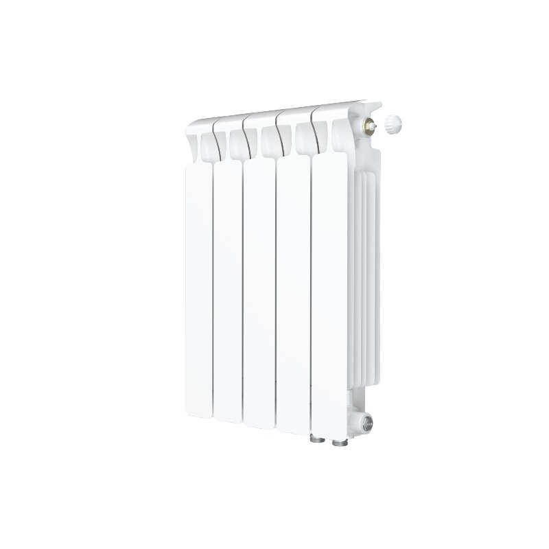 Изображение товара Биметаллический радиатор Rifar Monolit Ventil 500 5 секций белый Россия