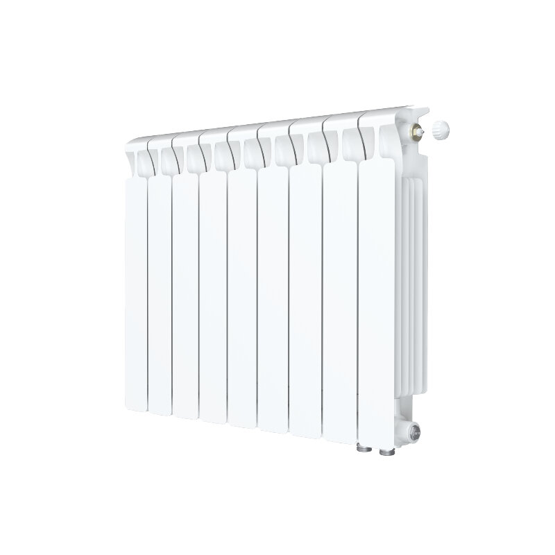 Изображение товара Радиатор биметаллический Rifar Monolit Ventil 500 R-MN-500-09-VR, 9 секций, нижнее правое подключение, цвет белый
