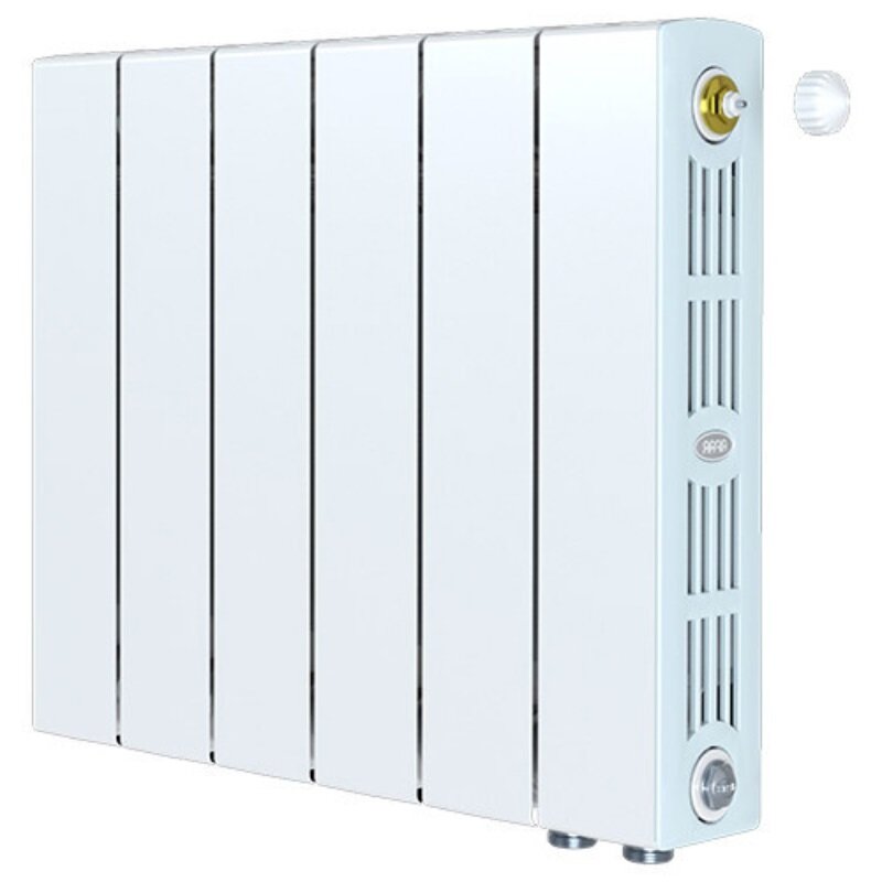 Изображение товара Биметаллический радиатор Rifar SUPReMO Ventil 350 с 6 секциями и правым подключением