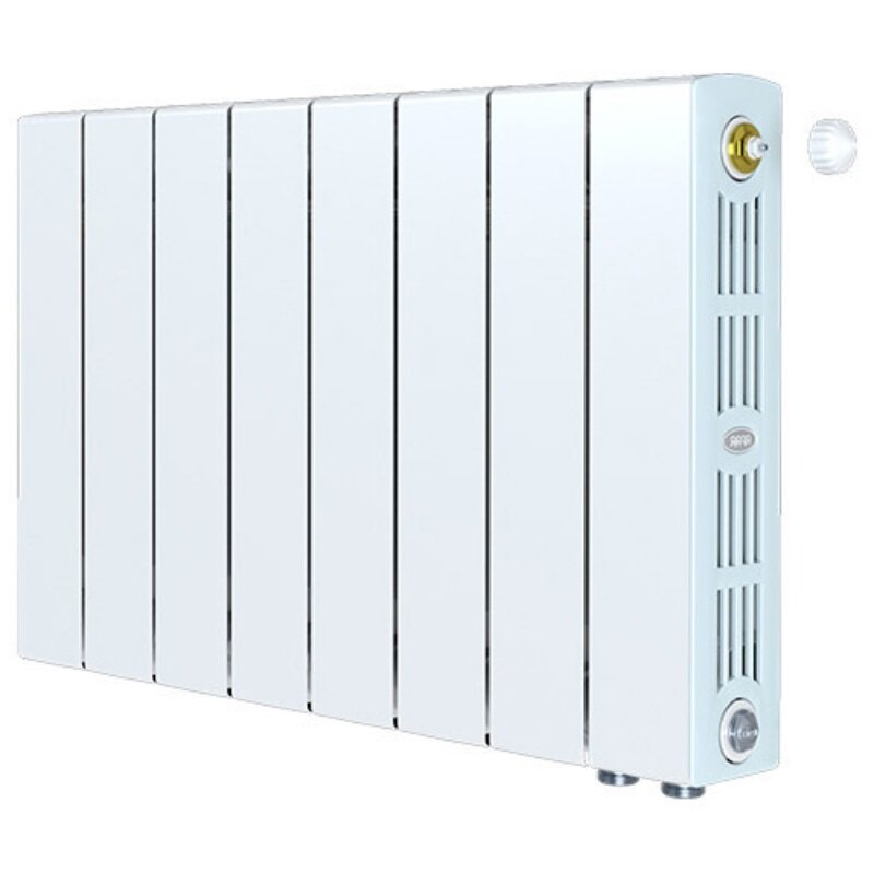 Изображение товара Биметаллический радиатор Rifar SUPReMO Ventil 8 секций 350 мм белый Россия