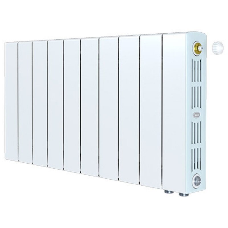 Изображение товара Радиатор биметаллический Rifar SUPReMO Ventil 350 10 секций белый нижнее право подключение