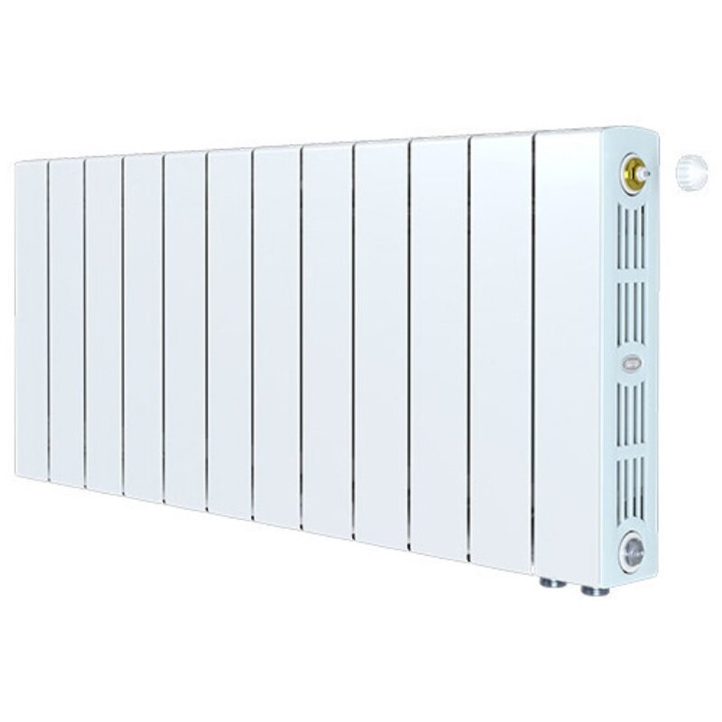 Изображение товара Биметаллический радиатор Rifar SUPReMO Ventil 350 R-SU-350-12-VR 12 секций белый