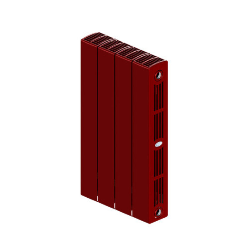 Изображение товара Биметаллический радиатор Rifar SUPReMO 4 секции бордовый 808 Вт для отопления