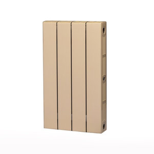 Изображение товара Радиатор биметаллический Rifar SUPReMO 500 R-SU-500-04-IV, 4 секции, боковое подключение, цвет айвори