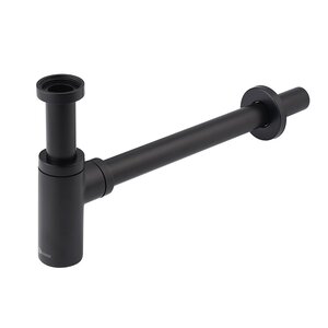 Изображение товара Сифон для раковины Lemark LM8300BL черный матовый nержавеющая сталь морозостойкая