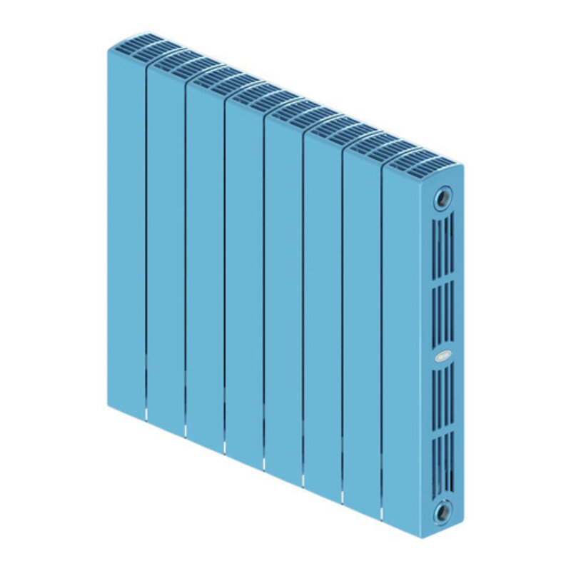 Изображение товара Радиатор биметаллический Rifar SUPReMO 8 секций боковое подключение сапфир