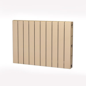 Изображение товара Радиатор биметаллический Rifar SUPReMO 500 10 секций боковое подключение айвори