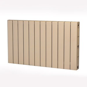 Изображение товара Радиатор биметаллический Rifar SUPReMO 500 R-SU-500-12-IV, 12 секций, боковое подключение, цвет айвори