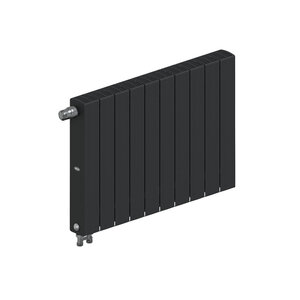 Изображение товара Радиатор биметаллический Rifar SUPReMO Ventil 500 R-SU-500-10-VL-AN, 10 секций, нижнее левое подключение, цвет антрацит
