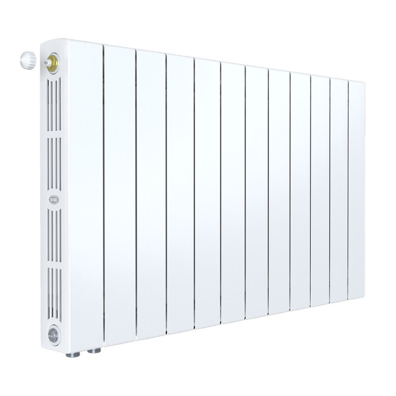 Изображение товара Радиатор биметаллический Rifar SUPReMO Ventil 14 секций, низкое слева подключение, белый