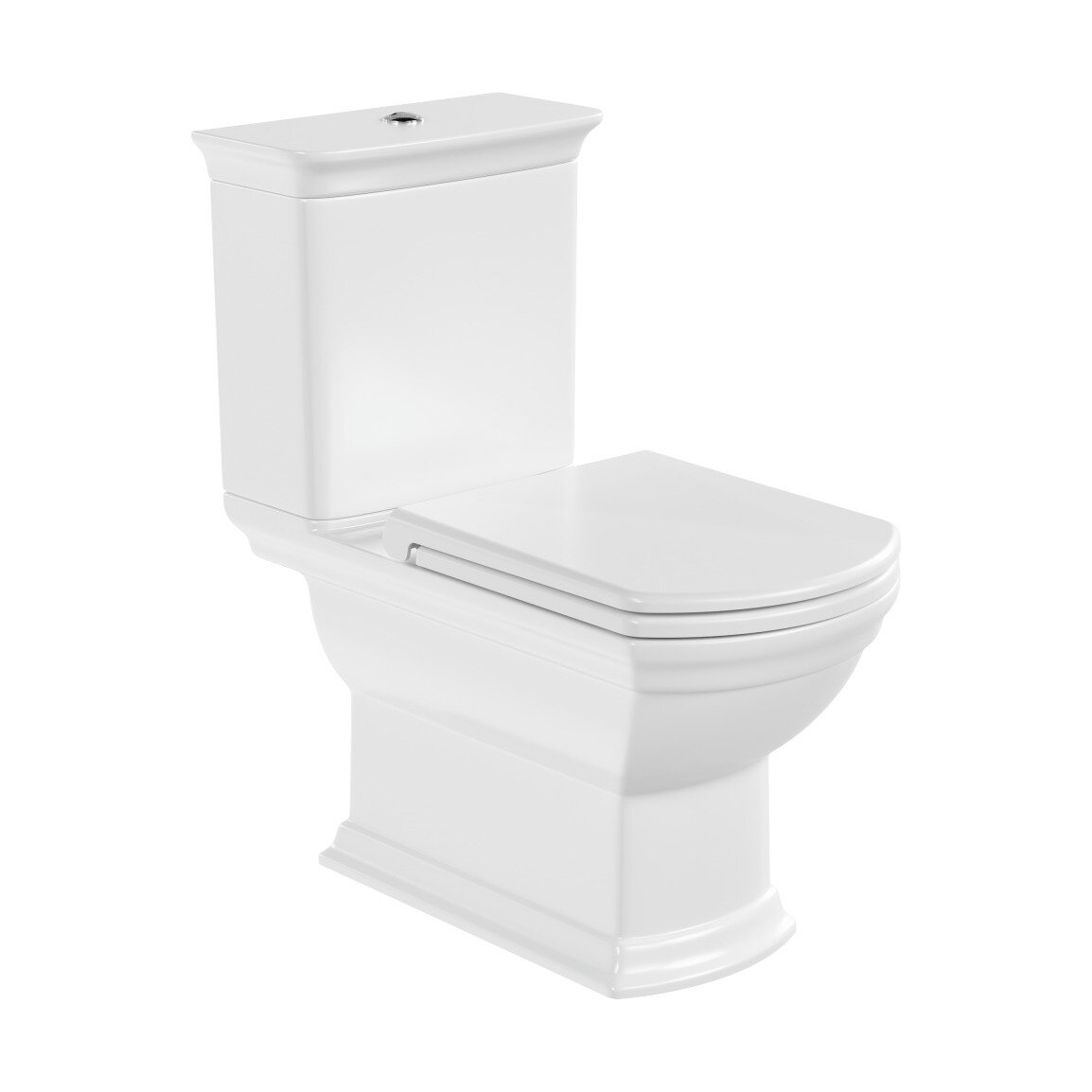 Изображение товара Напольный унитаз VitrA Serenada 9722B003-7205, сиденье с микролифтом, с функцией биде, белый