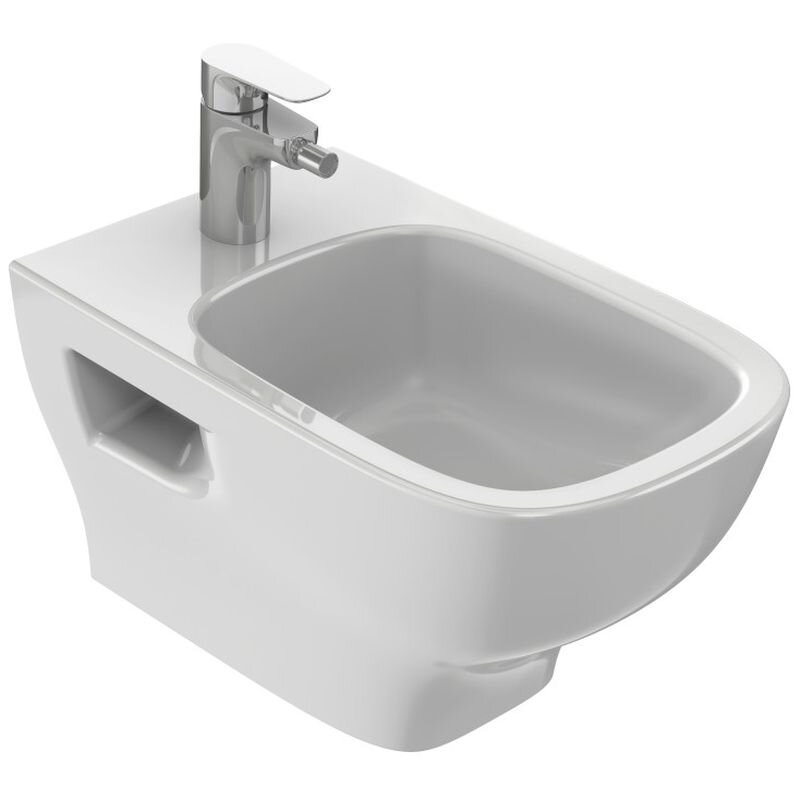 Изображение товара Подвесное биде Jacob Delafon Struktura EMC0002-00 34х54 см белое из фаянса