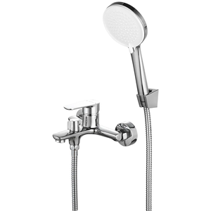 Изображение товара Смеситель для ванны и душа Decoroom DR29 DR29036, с душевым гарнитуром, хром