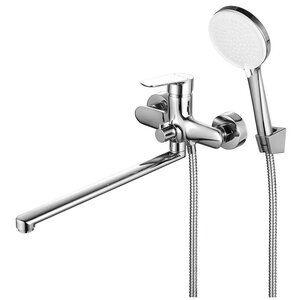 Изображение товара Смеситель для ванны и душа Decoroom DR29 DR29043, с душевым гарнитуром, хром